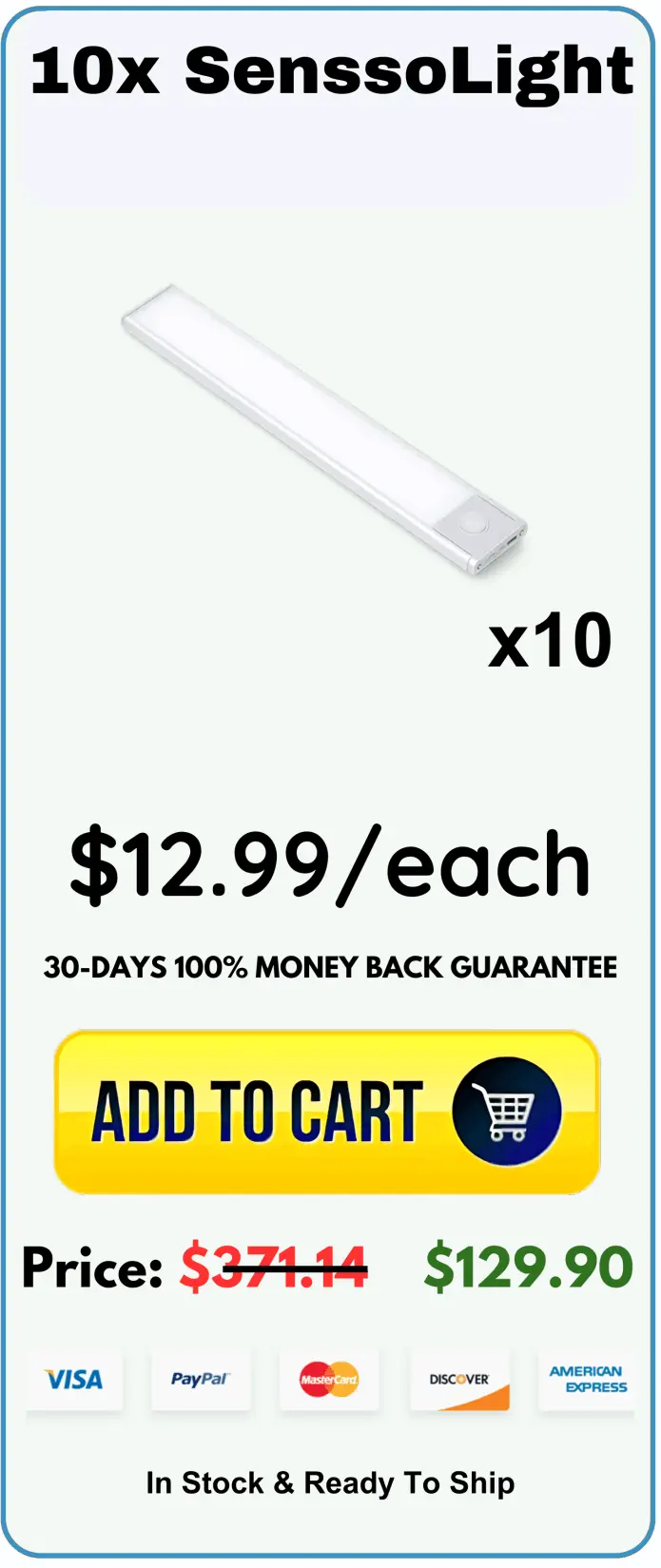 SenssoLight offer package price 